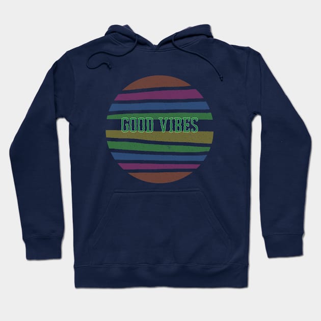 Funny Saying - Good Vibes Hoodie by Kudostees